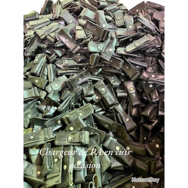 Porte chargeur en cuir noir PA MasG1 -lot de 4 �tuis PA universel