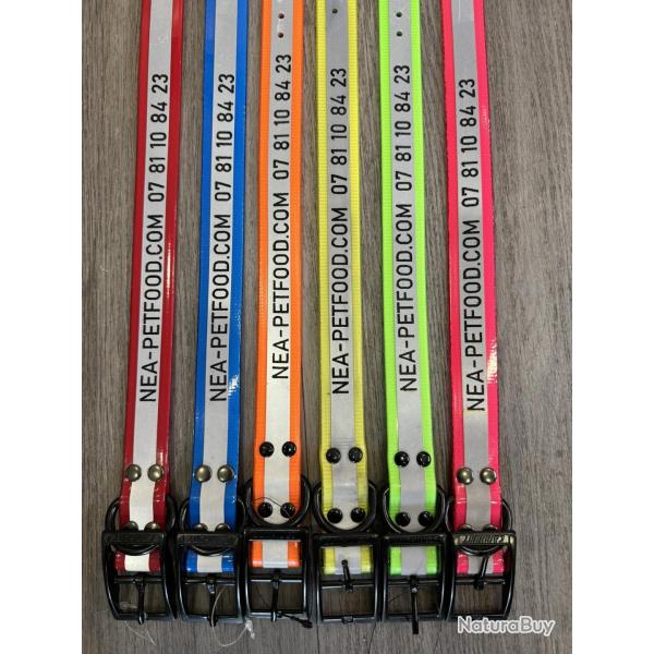 CANIHUNT XTREME PU REFLECHISSANT COLLIER GRAV�S GARMIN ROSE