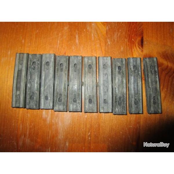 Lot de 10 clips de chargement 30.06, 308 otan, TBE