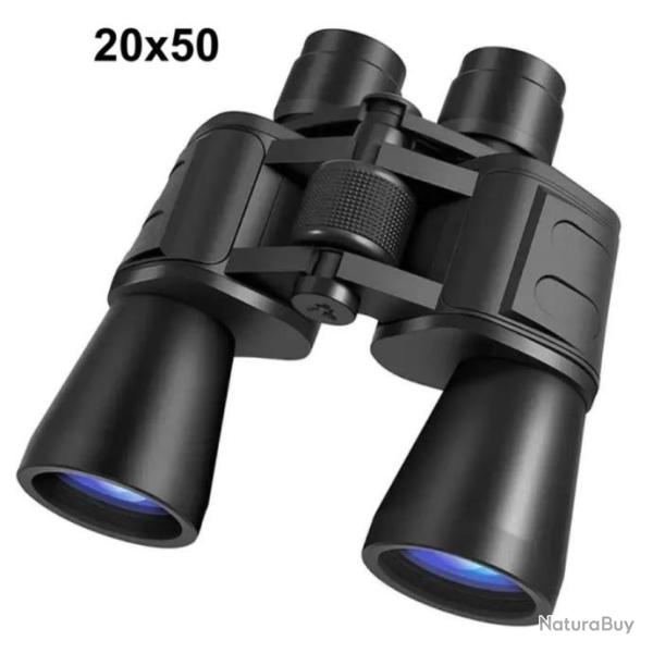 Jumelles 20x50 Zoom HD BAK4 Longue Porte *Enchre* +Support Tlphone IPX4 Chasse Observation