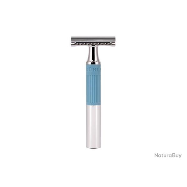 RASOIR DE SECURITE MUHLE NEO MONTURE CHROME/BLEU