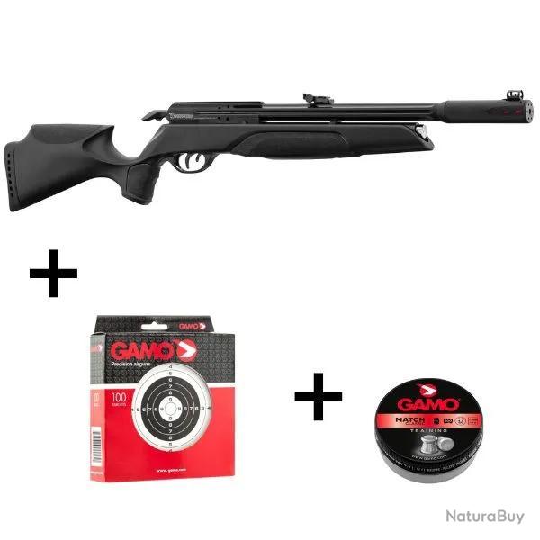 Pack Carabine PCP Gamo Arrow Calibre 4,5MM 19,9 Joules sans Lunette