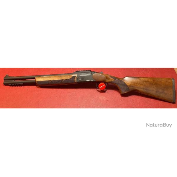 Fusil de chasse superpos DERYA MERIVA slug bois Cal.12/76 canon 50cm Ejecteurs