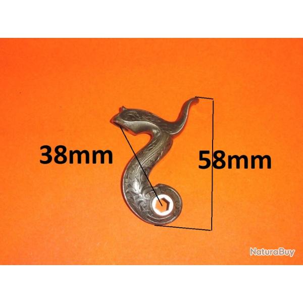 chien percussion gauche grav� 6 pans 5.45mm fusil piston - VENDU PAR JEPERCUTE (D24E4)