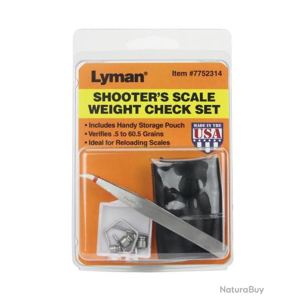 LYMAN - POIDS DE CONTR�LE POUR BALANCE