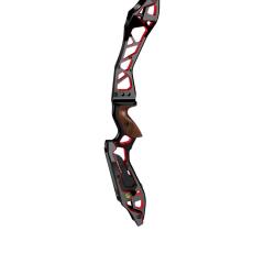 KINETIC - Poign&eacute;e ELEZO Dual Color 25" DROITIER (RH) BLACK/RED