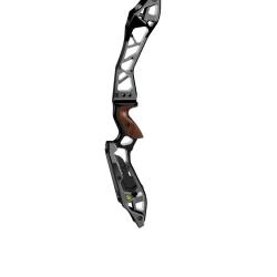 KINETIC - Poign&eacute;e ELEZO Dual Color 25" DROITIER (RH) BLACK/SILVER
