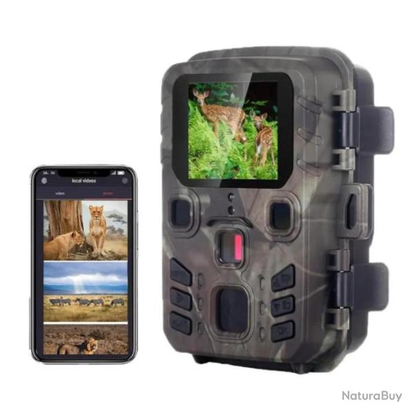 CAM�RA DE CHASSE INRAROUGE CAMOUFLAGE ULTRA COMPACTE - IP65 - 1080P/20MP