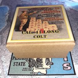 41 Long Colt (Western Metallic Ammunition): Reproduction boite cartouches (vide) WMA 12274277