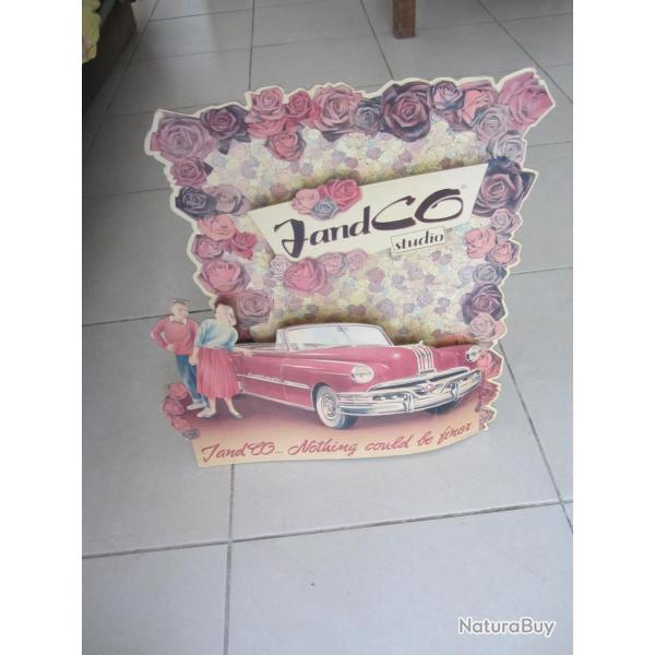 Pr�sentoir publicitaire 1950/60