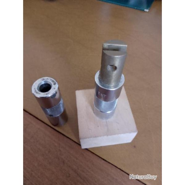 Matrices RCBS servant a controler le diam�tres des ogives en 357