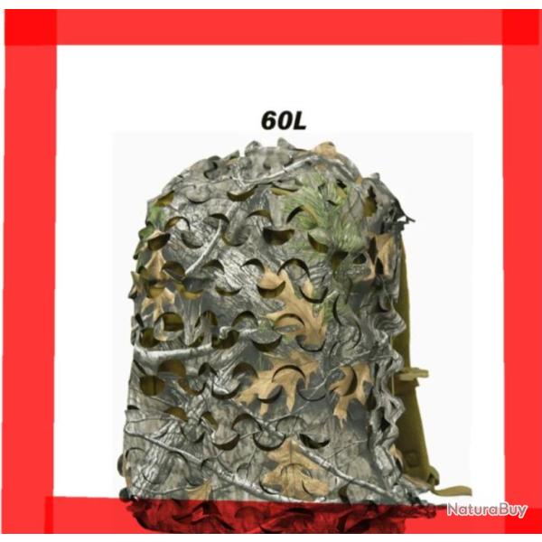 Filet de camouflage pour sac � dos 60L