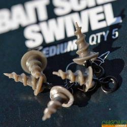 Vis &agrave; App&acirc;ts Korda Micro Ring Swivel Bait Screw Medium (par 5)
