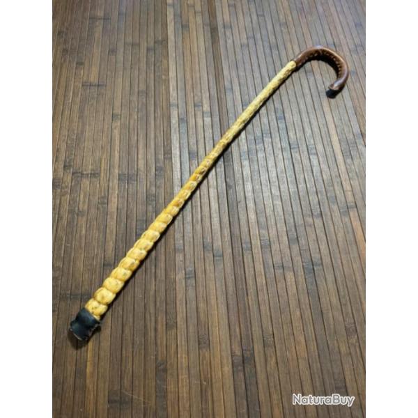 BELLE CANNE DE DEFENSE ACIER NERF DE B�UF