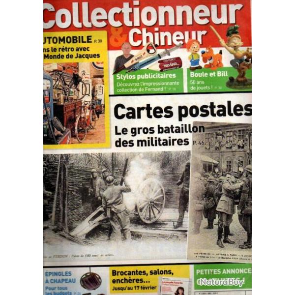 collectionneur chineur 143 cartes postales militaires ,3500 stylos publicitaires, �pingles � chapeau