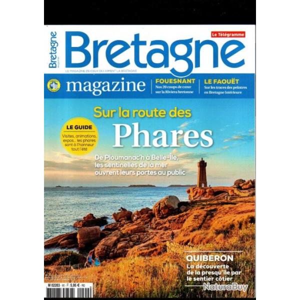 sur la route des phares de ploumanac'h � belle ile revue bretagne magazine 2016