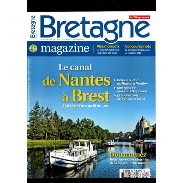 le canal de nantes � brest 364 kilom�tres au fil de l'eau revue bretagne magazine 2015