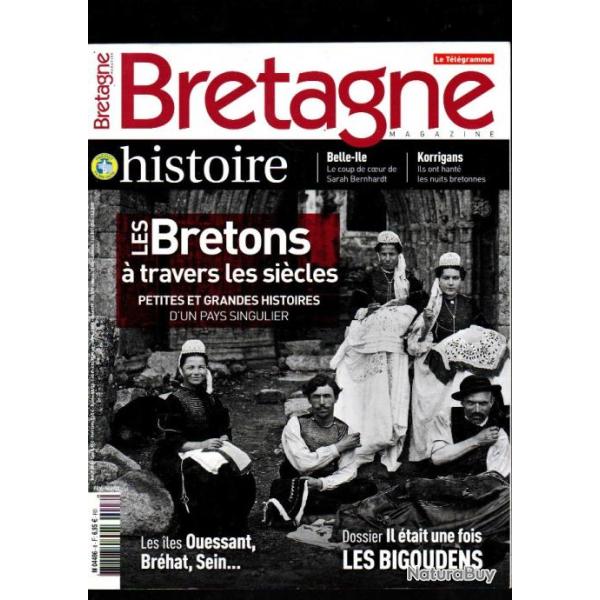 les bretons � travers les si�cles revue bretagne magazine 2015 , les bigoudens, les iles