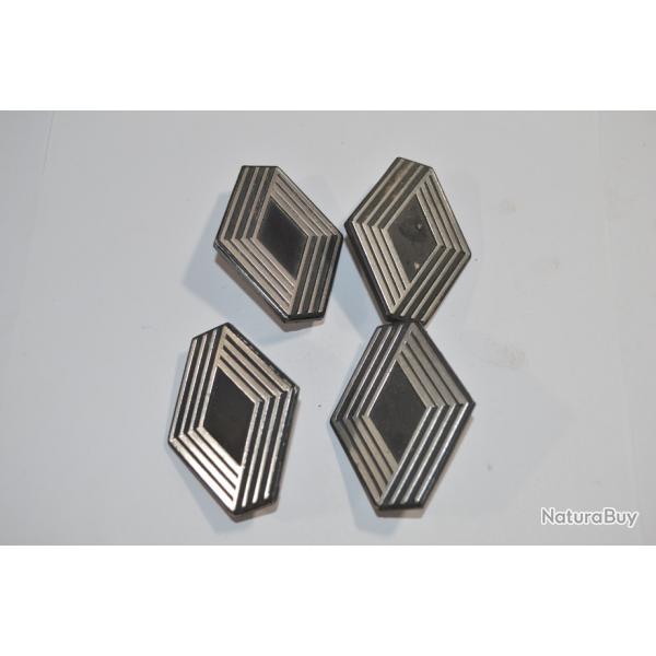RENAULT Diamond embl�me logo sigle insigne Vintage  monogramme coffre  Bichet Alu  (6)