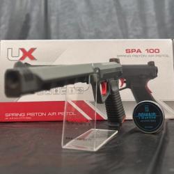 PACK PR&Ecirc;T A TIRER PISTOLET UMAREX SPA 100 - CAL 4.5MM - SPRING