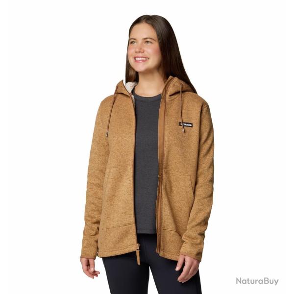Veste Polaire Columbia Sweater Weather Sherpa Full Zip II Camel