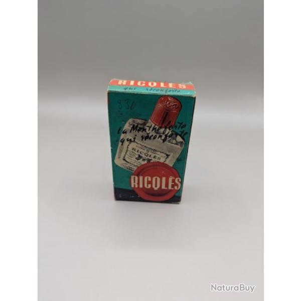 Ancienne bouteille de RICQLES neuve