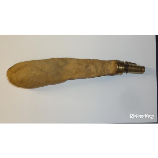 Ancienne Poire � plomb - en peau souple -
