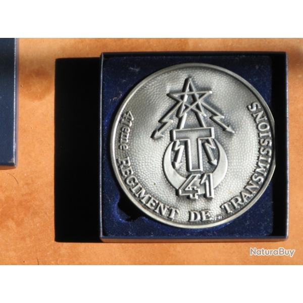 M�daille comm�morative du 41�me Reg. de Transmissions