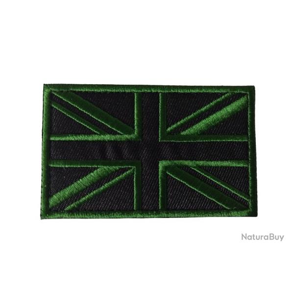Patch Drapeau - Grande-Bretagne/Angleterre - Vert - velcro - Livraison gratuite
