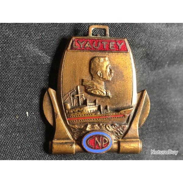 insigne medaille bateau le lyautey par augis