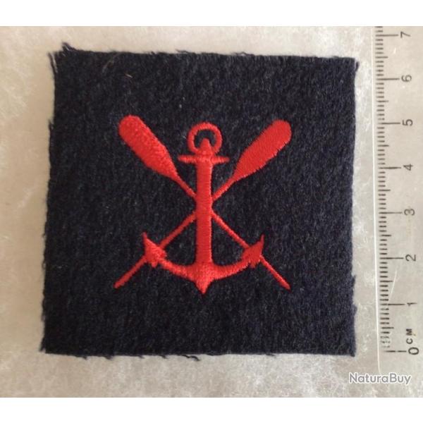 FRANCE MARINE NATIONALE WW2 a actuel - Insigne tissu BREVET MATELOT d'EQUIPAGE