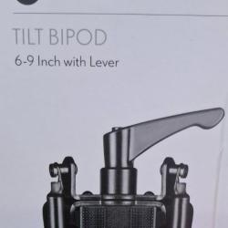 Swivel & Tilt Bipod with lever adjustment 6-9 inches Hawke