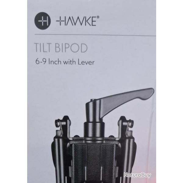 Swivel & Tilt Bipod with lever adjustment 6-9 inches Hawke