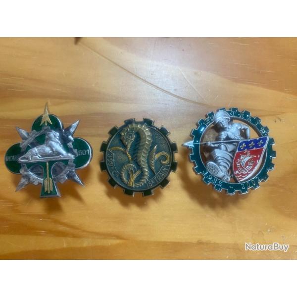 Insigne du Train GCR 601 - 15e Train / 399Cie - 1er Train �dition sp�ciale