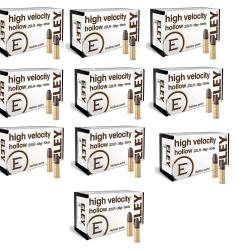 Munitions ELEY cal.22lr high velocity hollow point 38gr par 500