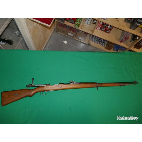 Fusil MAUSER GEWEHR 98 WaffenFabrik Oberndorf 1907 en 8x57IS m�canique au n� hormis la noix