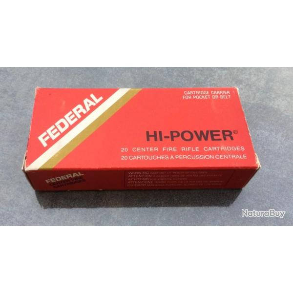 Lot de 3 botes vide FEDERAL HI-Power avec 2 portes cartouches