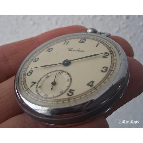 SALYUT MONTRE DE POCHE M�CANIQUE CALIBRE 3602 MADE IN URSS CCCP RARE