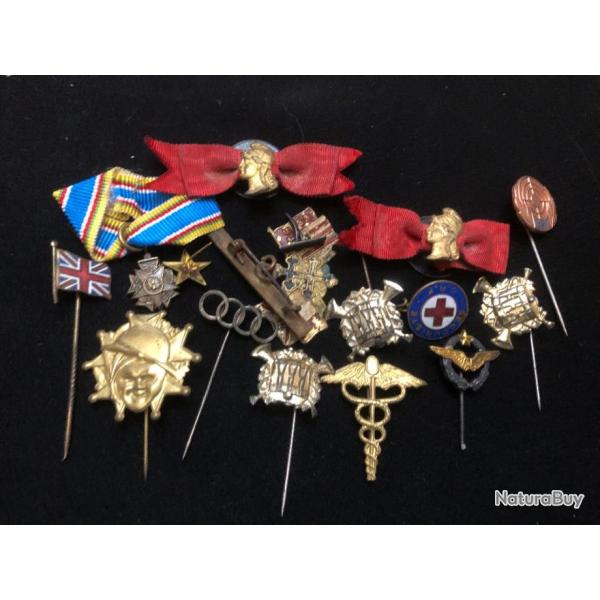 ancienne epingle a gravate