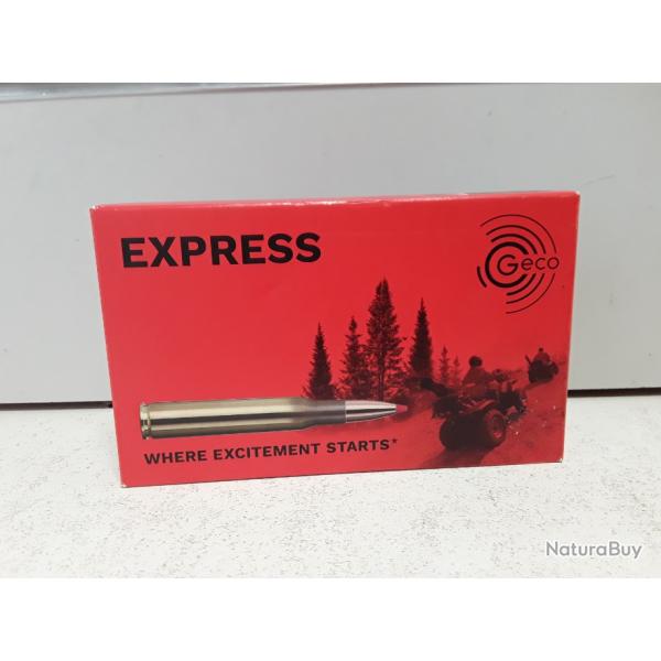 BOITE DE 20 BALLES GECO EXPRESS CAL 243 WIN  56 GRAINS