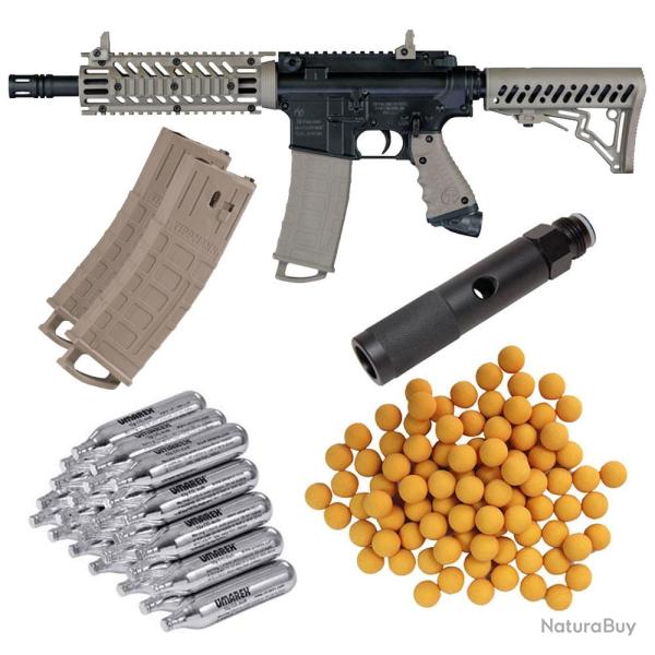 Forfait de d�fense � domicile Tippmann TMC cal.68 incluant un adaptateur Quick Change, 20 capsules d