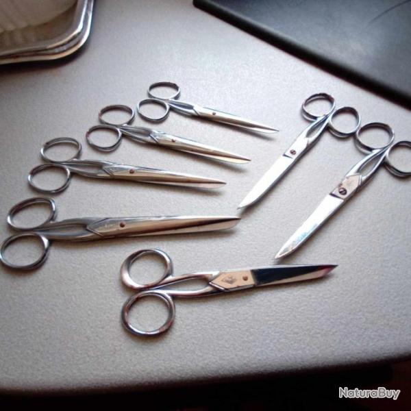 Kit ciseaux mixtes 7 pi�ces lot 17.