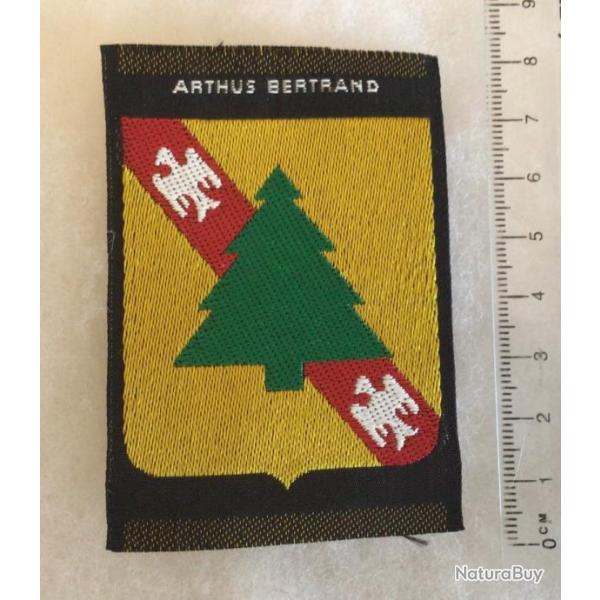FRANCE - Insigne tissu 4� DIVISION BLINDEE. 1978 - 1984 Tissage bevo