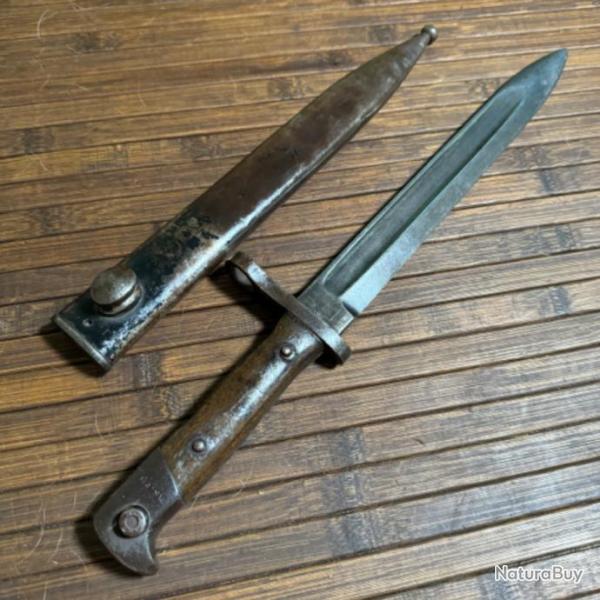 RARE BA�ONNETTE 71 FABRICATION OE W.G AUTRICHIENNE POUR LA ROUMANIE