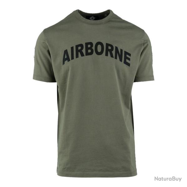 Tee shirt 101st Airborne premium Couleur Kaki