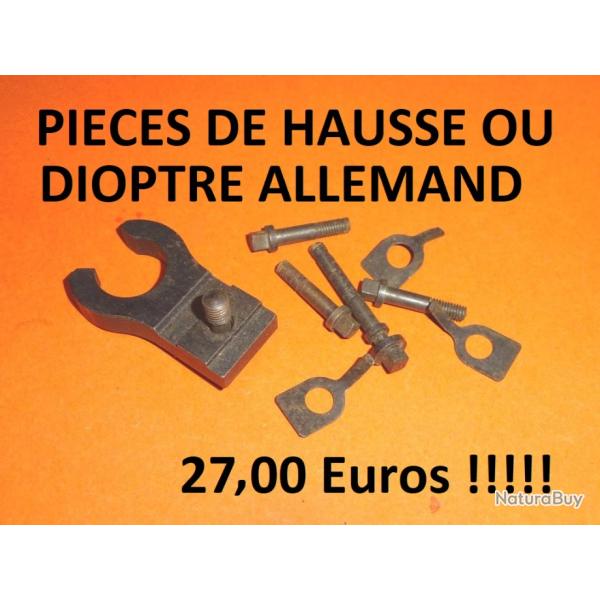 LOT de pi�ces de hausse ou dioptre ALLEMAND - VENDU PAR JEPERCUTE (D24E10)