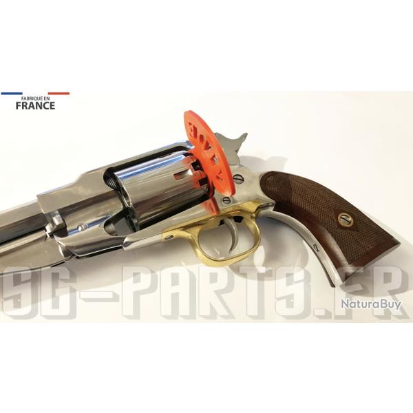 Drapeau t�moin chambre vide pour revolver style PIETTA Remington 1858 PN