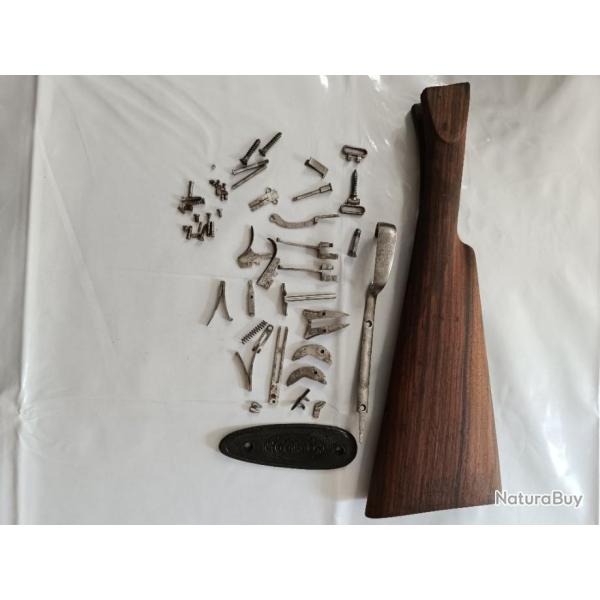 Pi�ces de fusil cal 12ga juxtapos�