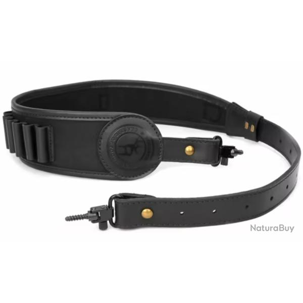 Sangle d'�paule pour fusil et carabine de chasse - Noir - 2 �merillons (2)
