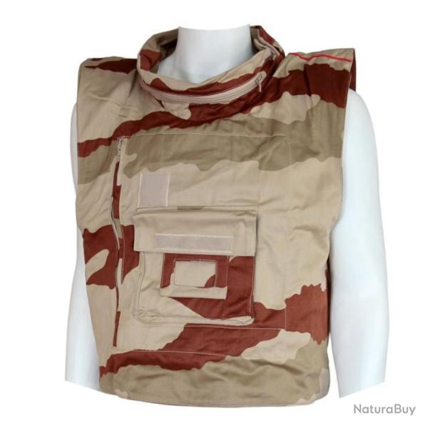 Gilet pare-�clats type F2 TTA camouflage d�sert (daguet) ann�e 90- gilet tactique combat
